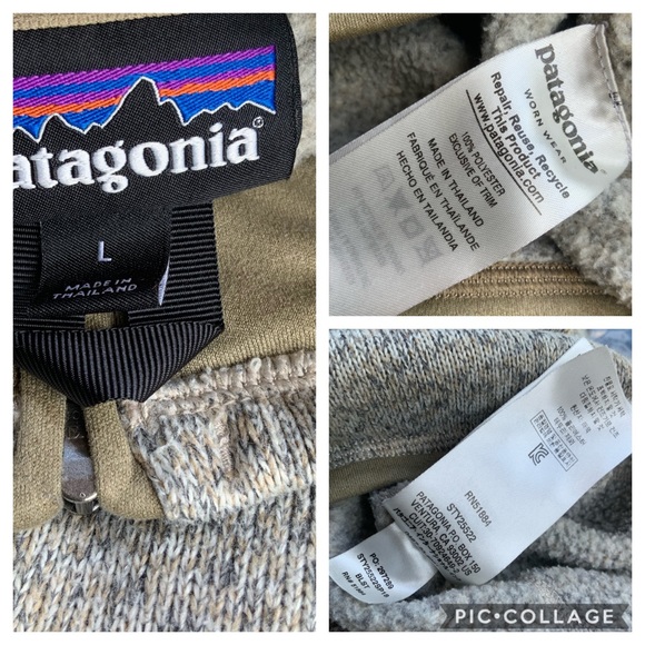 PATAGONIA Better Sweater 1.4 zip. SZ LG - Picture 13 of 13